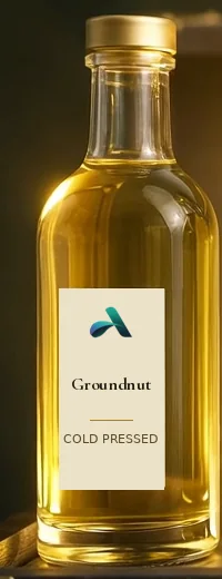 Groundnut Oil bottle, Aakritidhara cold-pressed